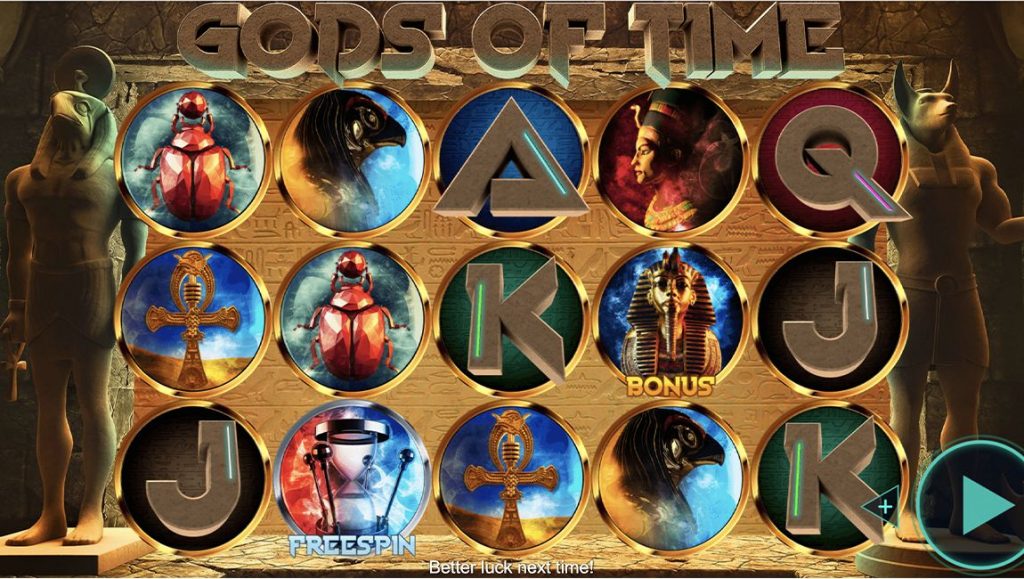 Gods of Time Slot free spins