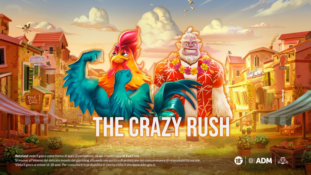 Crazy Rush promozione slot betaland