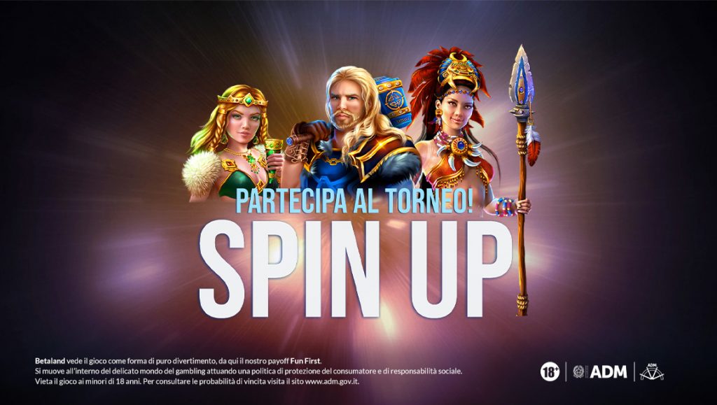 SpinUp nuove slot 2022 betaland promo