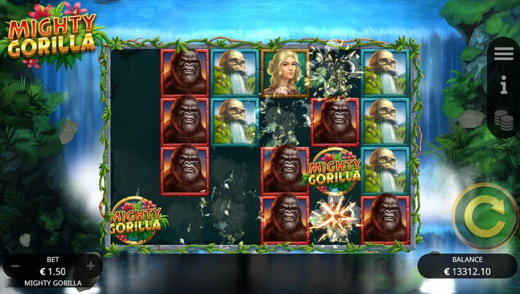 Mighty Gorilla slot machine simboli
