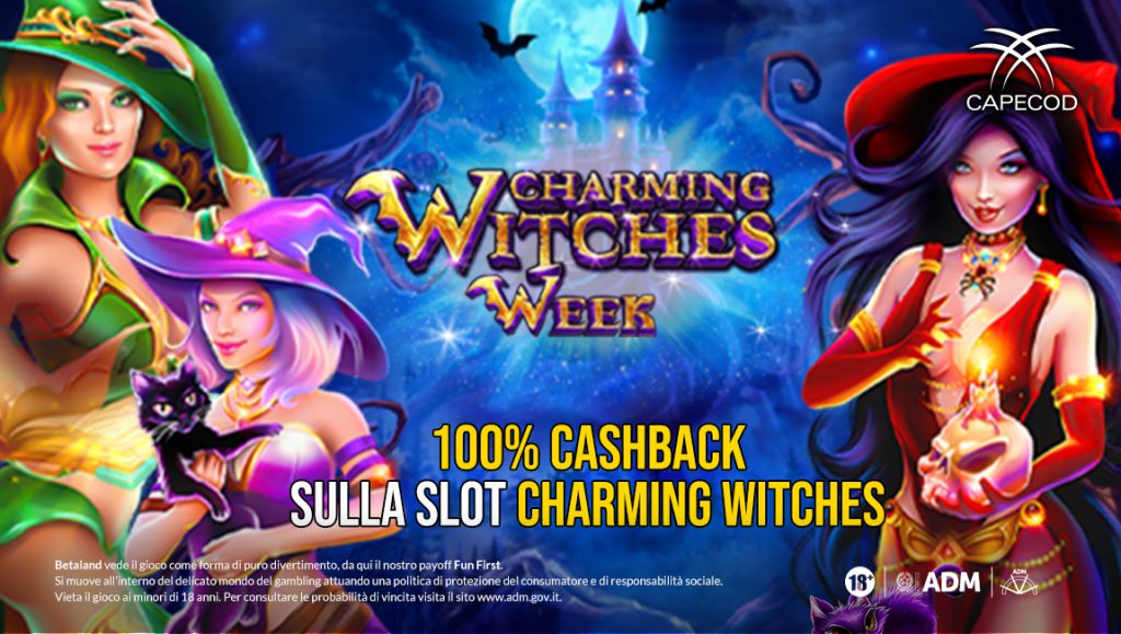 Promozione casino Charming Witches Week Betaland