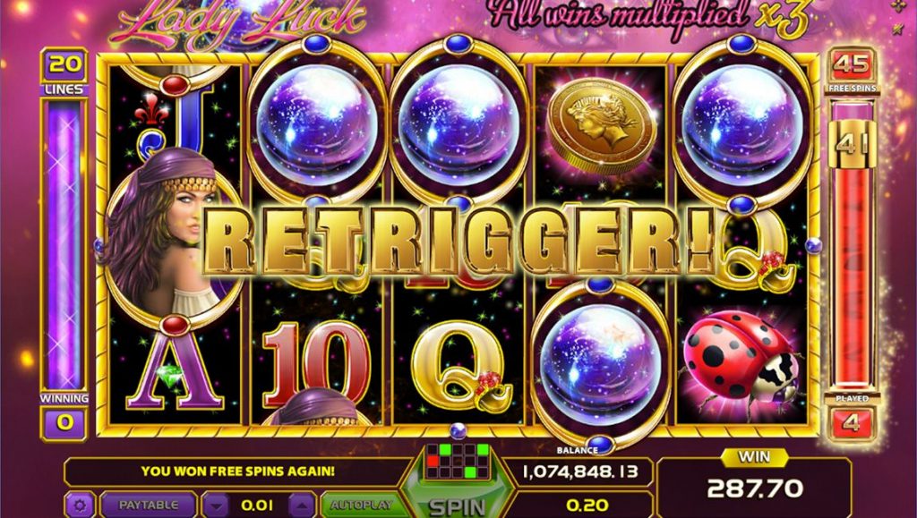 Lady Luck Slot Machine Prova la slot su Betaland Casinò