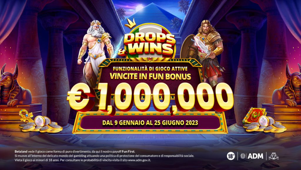 casino Promo Drops&Wins betaland