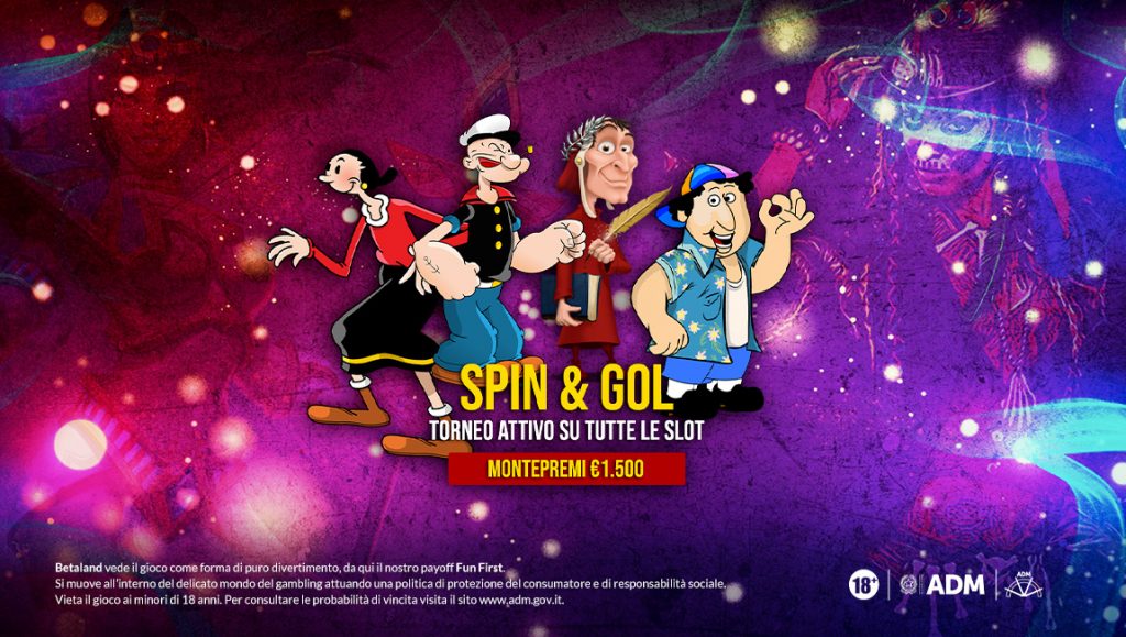 promo slot betaland Spin&GOL