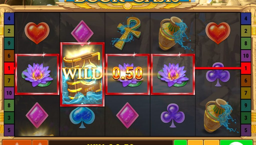 Book Of Oasis slot simboli wild