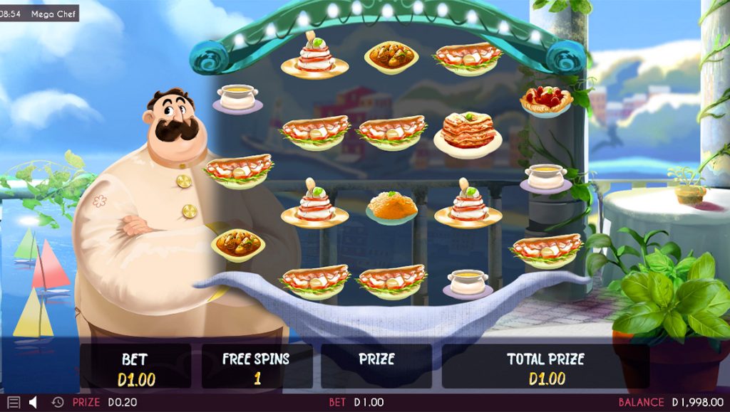 Mega Chef slot machine free spins