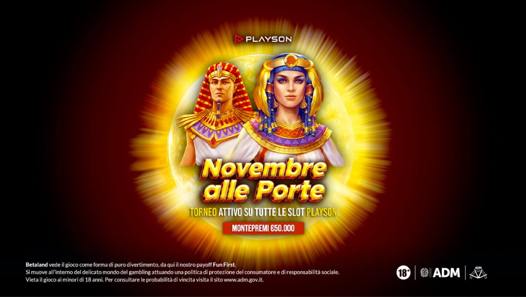 promo slot casinò novembre 2023 Betaland